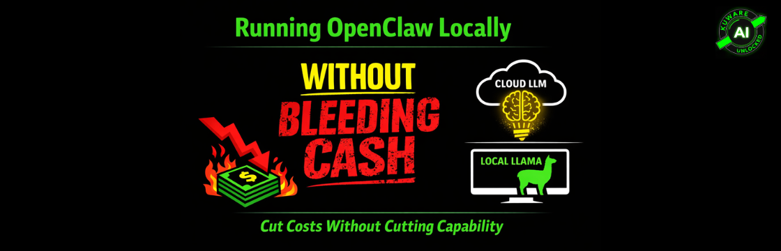 How to run Openclaw locally infographic by Kuware AI