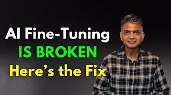 Fine-Tuning AI Is Broken, Here’s What Works Instead