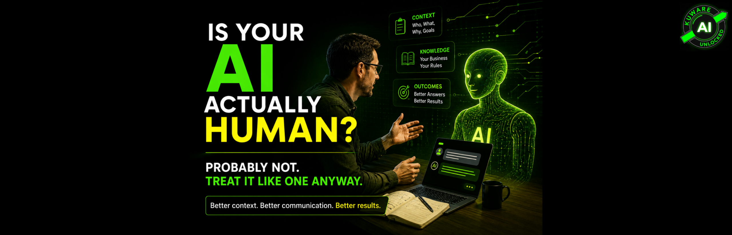 Is Your AI Actually Human? Probably Not. Treat It Like One Anyway.