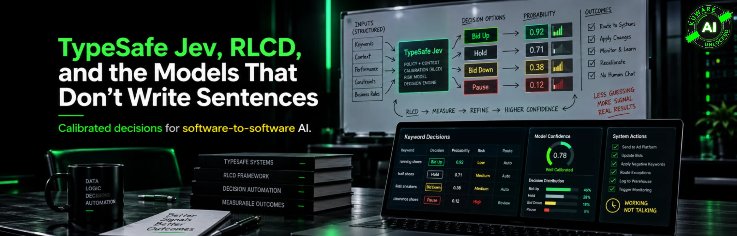 TypeSafe Jev, RLCD, and the Models That Don’t Write Sentences